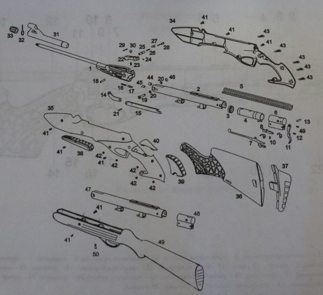 Взрывная схема MP-512.