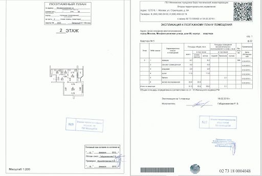 Так выглядит поэтажный план и план СРО